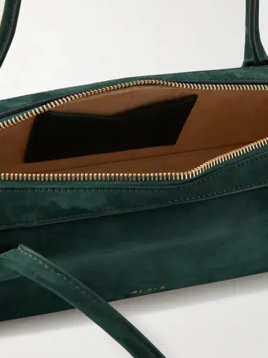 Alaïa Le Teckel Medium Nubuck Shoulder Bag | Thumbnail 5 Alaïa Le Teckel Medium Nubuck Shoulder Bag | Thumbnail 5