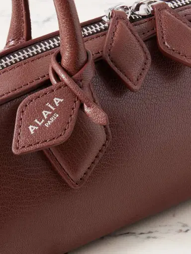 Alaïa Le Teckel Small Leather Shoulder Bag | Thumbnail 4 Alaïa Le Teckel Small Leather Shoulder Bag | Thumbnail 4