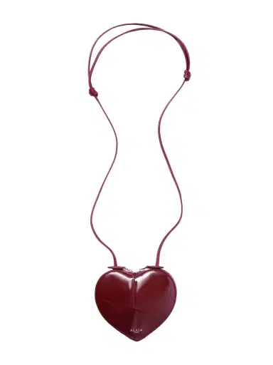 Alaïa Le Coeur Patent-leather Shoulder Bag | Thumbnail 1 Alaïa Le Coeur Patent-leather Shoulder Bag | Thumbnail 1