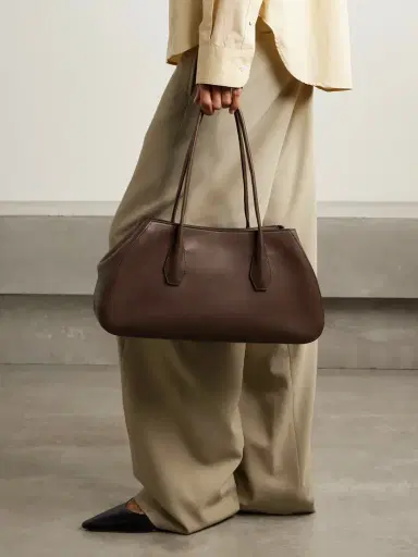 The Row Alger Leather Shoulder Bag | Thumbnail 2 The Row Alger Leather Shoulder Bag | Thumbnail 2
