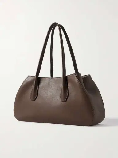 The Row Alger Leather Shoulder Bag | Thumbnail 3 The Row Alger Leather Shoulder Bag | Thumbnail 3