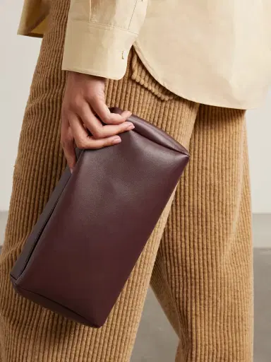 The Row Leather Clutch | Thumbnail 2 The Row Leather Clutch | Thumbnail 2