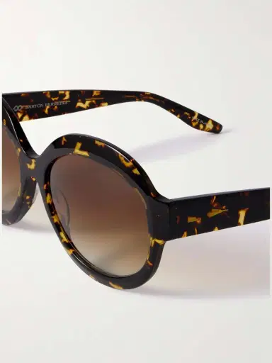 BARTON PERREIRA Orleandra Round-frame Tortoiseshell Acetate Sunglasses | Thumbnail 4 BARTON PERREIRA Orleandra Round-frame Tortoiseshell Acetate Sunglasses | Thumbnail 4