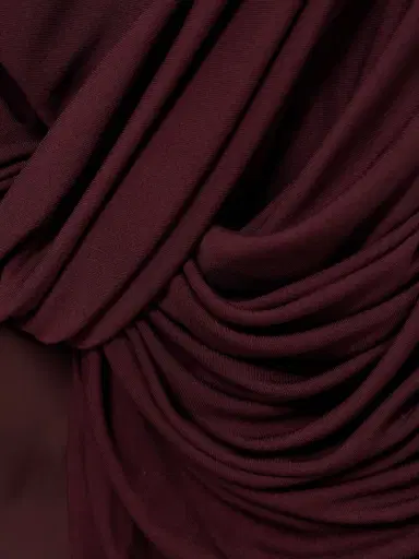 Loewe Twisted Gathered Jersey Midi Dress | Thumbnail 4 Loewe Twisted Gathered Jersey Midi Dress | Thumbnail 4