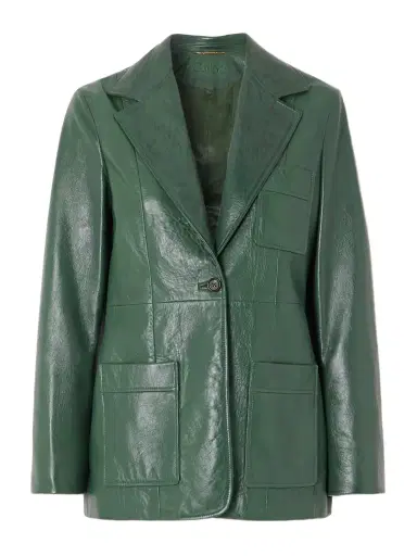 Chloé Paneled Leather Jacket | Thumbnail 1 Chloé Paneled Leather Jacket | Thumbnail 1