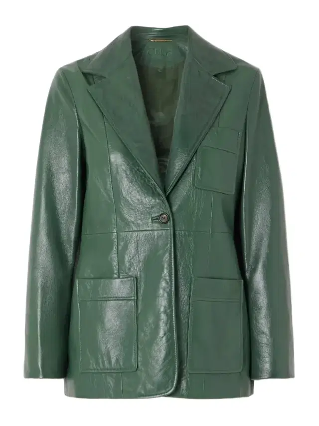 Paneled Leather Jacket Paneled Leather Jacket