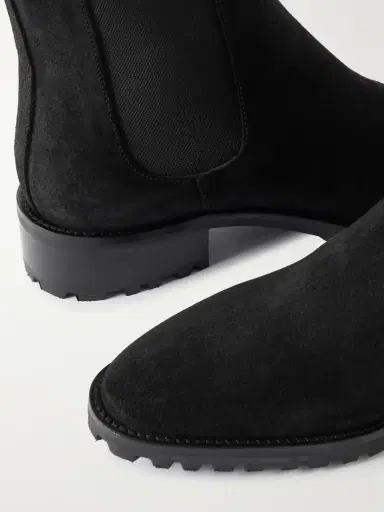 Manolo Blahnik Chelata 30 Suede Chelsea Boots | Thumbnail 4 Manolo Blahnik Chelata 30 Suede Chelsea Boots | Thumbnail 4