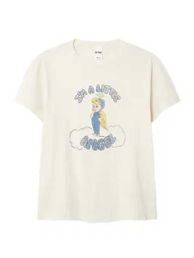 RE/DONE Classic Printed Cotton-jersey T-shirt | Thumbnail 1 RE/DONE Classic Printed Cotton-jersey T-shirt | Thumbnail 1