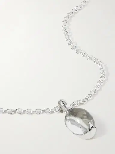 Loren Stewart Orb Sterling Silver Quartz Necklace | Thumbnail 4 Loren Stewart Orb Sterling Silver Quartz Necklace | Thumbnail 4