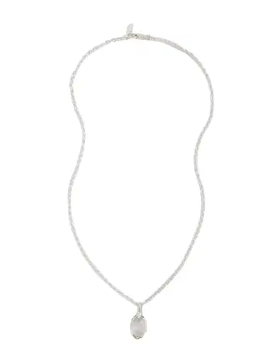 Loren Stewart Orb Sterling Silver Quartz Necklace | Thumbnail 1 Loren Stewart Orb Sterling Silver Quartz Necklace | Thumbnail 1