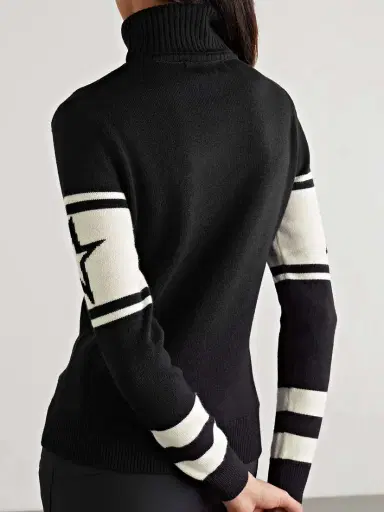 Perfect Moment Schild Intarsia Merino Wool Turtleneck Sweater | Thumbnail 4 Perfect Moment Schild Intarsia Merino Wool Turtleneck Sweater | Thumbnail 4