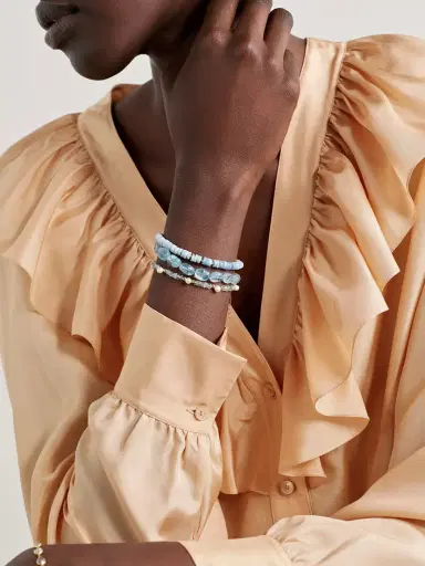 JIA JIA Arizona Candy Gold Aquamarine Bracelet | Thumbnail 4 JIA JIA Arizona Candy Gold Aquamarine Bracelet | Thumbnail 4