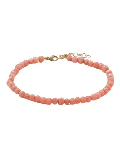 JIA JIA Gold Rhodochrosite Bracelet | Thumbnail 1 JIA JIA Gold Rhodochrosite Bracelet | Thumbnail 1