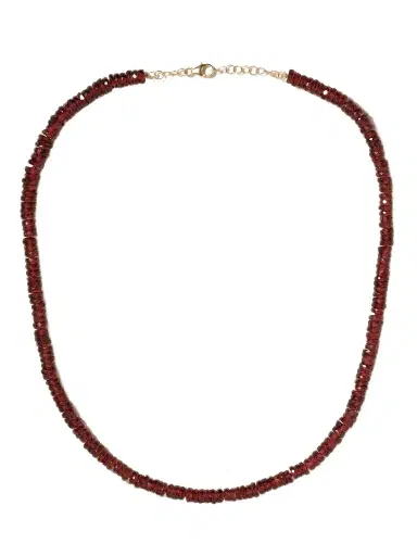 JIA JIA Gold Garnet Necklace | Thumbnail 1 JIA JIA Gold Garnet Necklace | Thumbnail 1
