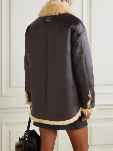 Acne Studios Shearling Leather Jacket | Thumbnail 3 Acne Studios Shearling Leather Jacket | Thumbnail 3