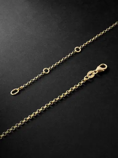 Foundrae Claw + Small Mixed Belcher 18-karat Gold Prasiolite Necklace | Thumbnail 9 Foundrae Claw + Small Mixed Belcher 18-karat Gold Prasiolite Necklace | Thumbnail 9
