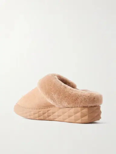 Jimmy Choo Diamond Shearling Slip-ons | Thumbnail 3 Jimmy Choo Diamond Shearling Slip-ons | Thumbnail 3