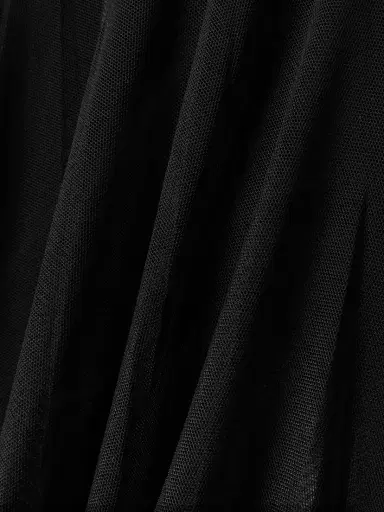 Norma Kamali Stretch-jersey And Mesh Turtleneck Gown | Thumbnail 5 Norma Kamali Stretch-jersey And Mesh Turtleneck Gown | Thumbnail 5