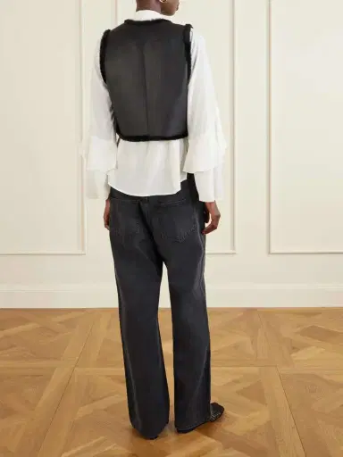 MAISON MAYLE Yves Shearling Vest | Thumbnail 4 MAISON MAYLE Yves Shearling Vest | Thumbnail 4