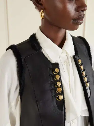 MAISON MAYLE Yves Shearling Vest | Thumbnail 5 MAISON MAYLE Yves Shearling Vest | Thumbnail 5