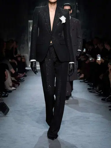 Tom Ford Sequin-embellished Wool-blend Blazer | Thumbnail 4 Tom Ford Sequin-embellished Wool-blend Blazer | Thumbnail 4