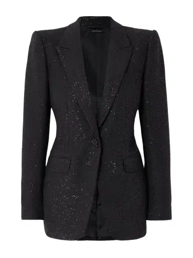 Tom Ford Sequin-embellished Wool-blend Blazer | Thumbnail 1 Tom Ford Sequin-embellished Wool-blend Blazer | Thumbnail 1