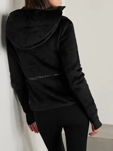 Moncler Grenoble Hooded Quilted Fleece Down Jacket | Thumbnail 3 Moncler Grenoble Hooded Quilted Fleece Down Jacket | Thumbnail 3