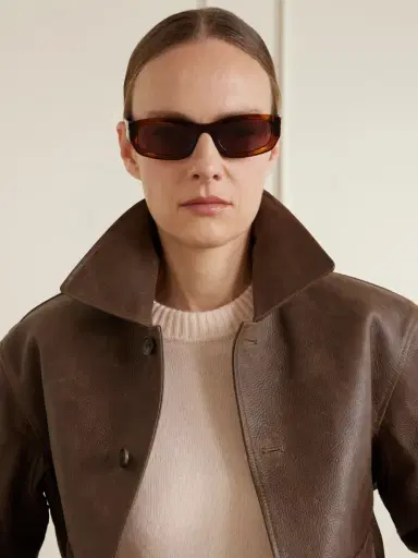 Miu Miu Eyewear Glimpse Cat-eye Tortoiseshell Acetate Sunglasses | Thumbnail 2 Miu Miu Eyewear Glimpse Cat-eye Tortoiseshell Acetate Sunglasses | Thumbnail 2