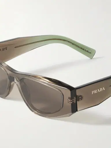 PRADA EYEWEAR Symbole D-frame Acetate Sunglasses | Thumbnail 4 PRADA EYEWEAR Symbole D-frame Acetate Sunglasses | Thumbnail 4