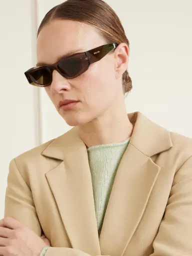 PRADA EYEWEAR Symbole D-frame Acetate Sunglasses | Thumbnail 5 PRADA EYEWEAR Symbole D-frame Acetate Sunglasses | Thumbnail 5
