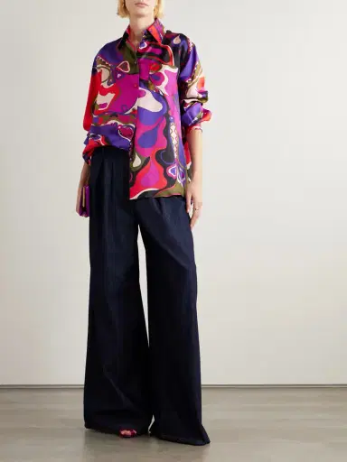 PUCCI Printed Silk Shirt | Thumbnail 2 PUCCI Printed Silk Shirt | Thumbnail 2