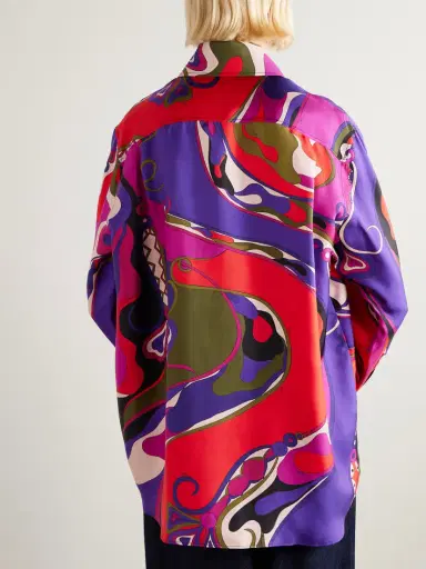 PUCCI Printed Silk Shirt | Thumbnail 4 PUCCI Printed Silk Shirt | Thumbnail 4