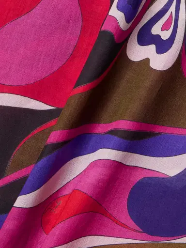 PUCCI Printed Cotton-voile Kaftan | Thumbnail 4 PUCCI Printed Cotton-voile Kaftan | Thumbnail 4