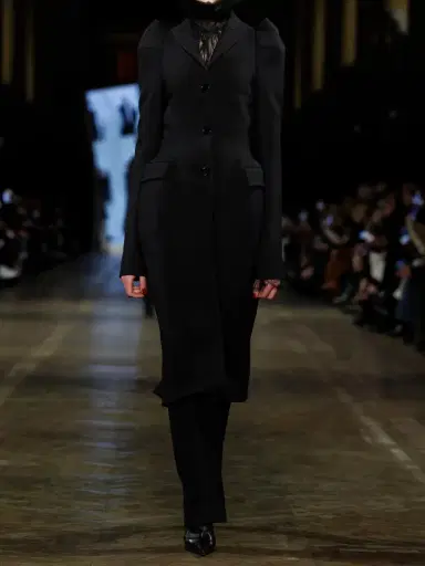 McQueen Wool-blend Crepe Straight-leg Pants | Thumbnail 4 McQueen Wool-blend Crepe Straight-leg Pants | Thumbnail 4