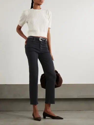 Frame Le Sleek High-rise Straight-leg Jeans | Thumbnail 2 Frame Le Sleek High-rise Straight-leg Jeans | Thumbnail 2