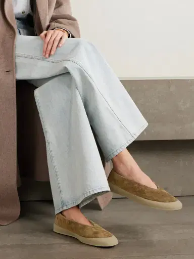 Le Monde Béryl Shearling-lined Suede Ballet Flats | Thumbnail 2 Le Monde Béryl Shearling-lined Suede Ballet Flats | Thumbnail 2