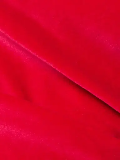 Tove Sabella Strapless Ruched Cotton-blend Velvet Midi Dress | Thumbnail 4 Tove Sabella Strapless Ruched Cotton-blend Velvet Midi Dress | Thumbnail 4