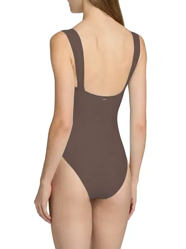 Simkhai Women's Kyle One-Piece Swimsuit - Chocolate - Size Small | Thumbnail 4 Simkhai Women's Kyle One-Piece Swimsuit - Chocolate - Size Small | Thumbnail 4