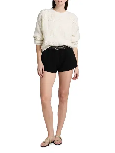 Lisa Yang Women's Signe Textured Cashmere Sweater | Thumbnail 2 Lisa Yang Women's Signe Textured Cashmere Sweater | Thumbnail 2
