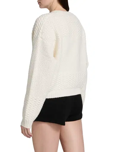 Lisa Yang Women's Signe Textured Cashmere Sweater | Thumbnail 5 Lisa Yang Women's Signe Textured Cashmere Sweater | Thumbnail 5