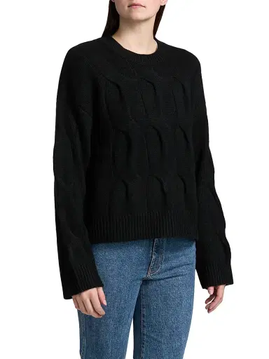 Lisa Yang Women's Sammie Cashmere Sweater | Thumbnail 4 Lisa Yang Women's Sammie Cashmere Sweater | Thumbnail 4