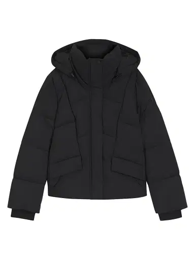BOSS Women's Piping-Detail Jacket with Padding - Black | Thumbnail 1 BOSS Women's Piping-Detail Jacket with Padding - Black | Thumbnail 1