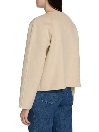 Tanya Taylor Women's Micah Wool-Blend Jacket - Oat | Thumbnail 5 Tanya Taylor Women's Micah Wool-Blend Jacket - Oat | Thumbnail 5