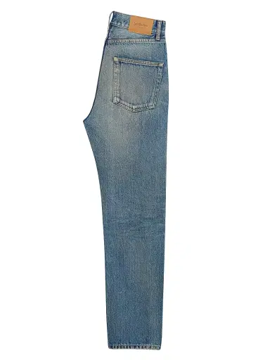 Saint Laurent Women's 90's Cropped Denim Jeans - Midi Blue - Size 25 | Thumbnail 3 Saint Laurent Women's 90's Cropped Denim Jeans - Midi Blue - Size 25 | Thumbnail 3