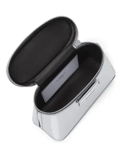 Givenchy Women's Antigona Vanity Bag in Mirror Effect Leather - Silvery | Thumbnail 4 Givenchy Women's Antigona Vanity Bag in Mirror Effect Leather - Silvery | Thumbnail 4