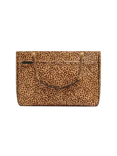 Valentino Garavani Women's Viva Superstar Medium Shopping Bag in Calfskin with Pony Effect - Animal Print | Thumbnail 6 Valentino Garavani Women's Viva Superstar Medium Shopping Bag in Calfskin with Pony Effect - Animal Print | Thumbnail 6