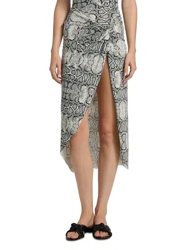 Chiara Boni La Petite Robe Women's Aza Snakeskin-Print Pareo - Urban Snake | Thumbnail 3 Chiara Boni La Petite Robe Women's Aza Snakeskin-Print Pareo - Urban Snake | Thumbnail 3