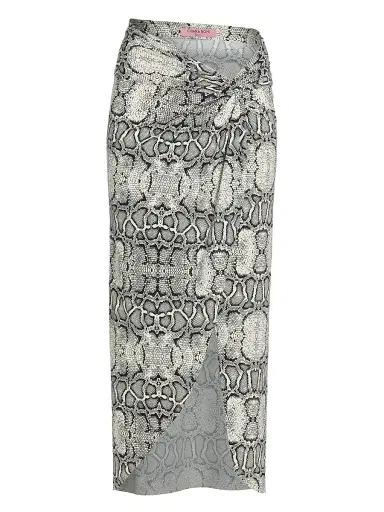 Chiara Boni La Petite Robe Women's Aza Snakeskin-Print Pareo - Urban Snake | Thumbnail 1 Chiara Boni La Petite Robe Women's Aza Snakeskin-Print Pareo - Urban Snake | Thumbnail 1