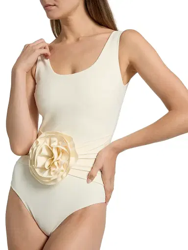 Chiara Boni La Petite Robe Women's Duana Rosette One-Piece Swimsuit | Thumbnail 5 Chiara Boni La Petite Robe Women's Duana Rosette One-Piece Swimsuit | Thumbnail 5