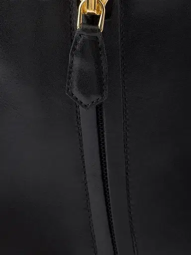Prada Women's Suede Booties - Black | Thumbnail 4 Prada Women's Suede Booties - Black | Thumbnail 4